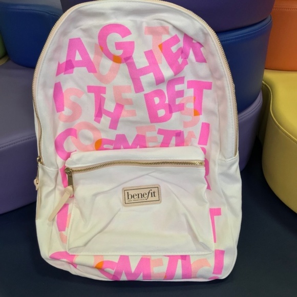 💞 50% off 10/16! Limited Ed. Benefit Cosmetics Backpack - Picture 1 of 2